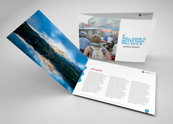 Các mẫu Brochure đẹp ấn tượng