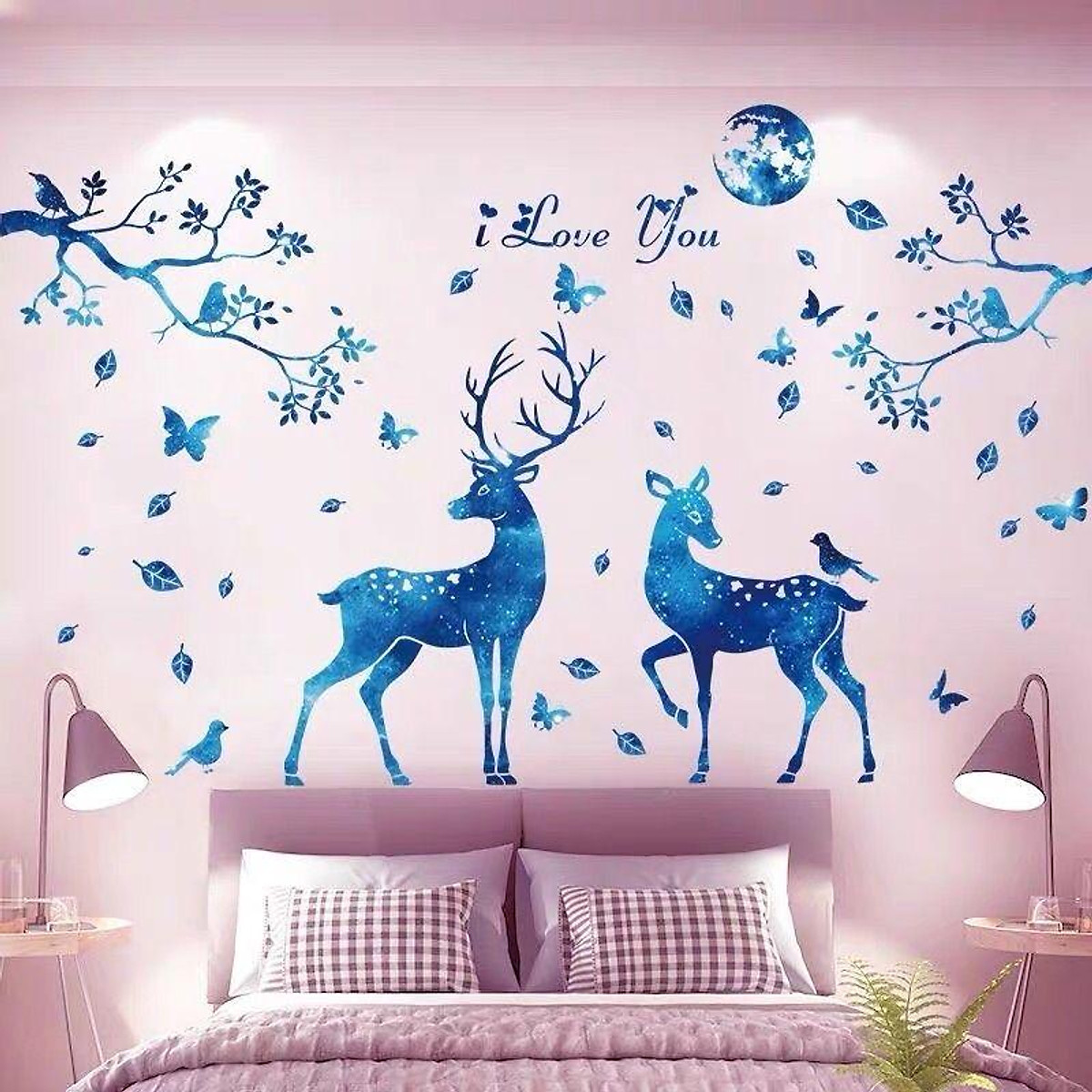 Mẫu in decal dán tường đẹp