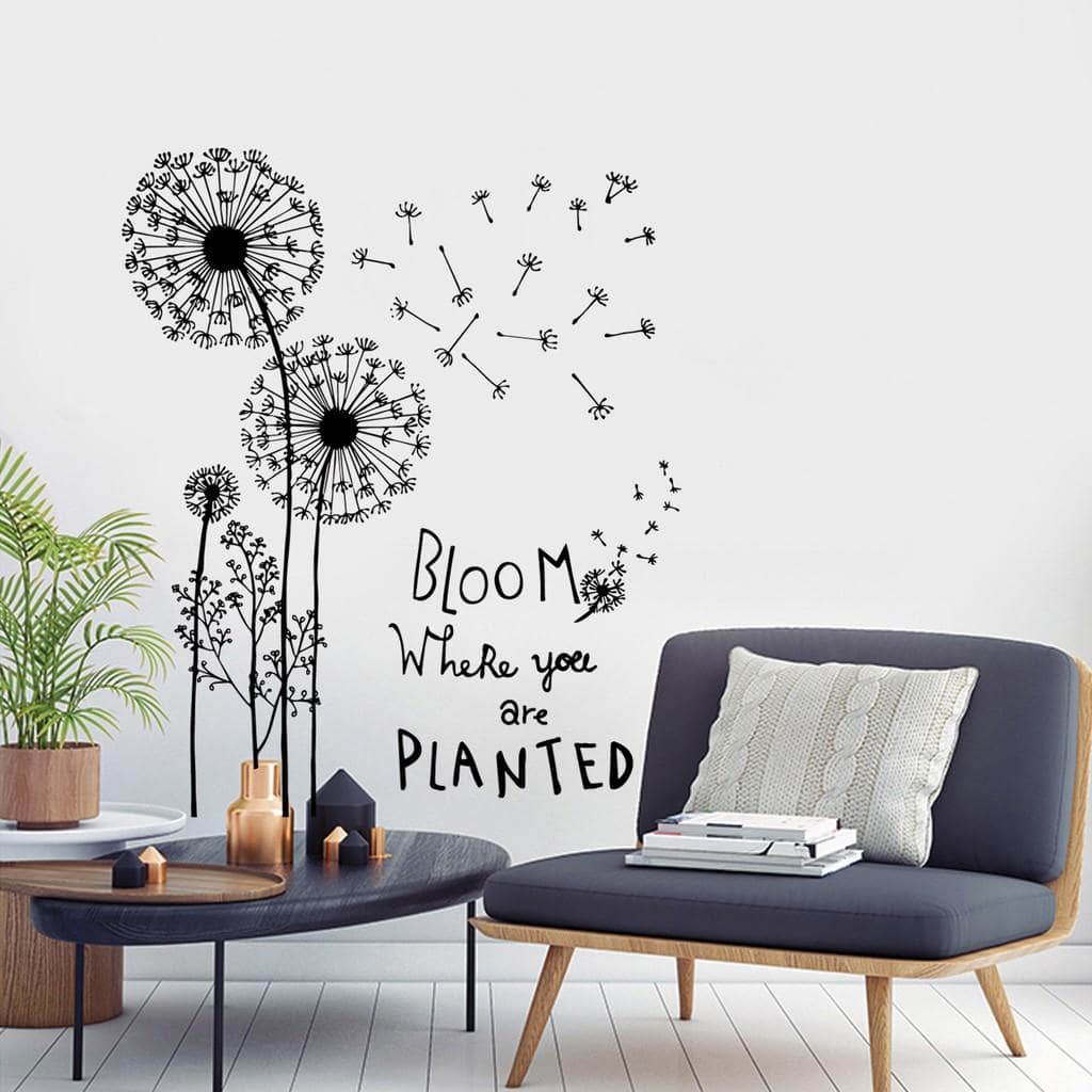 Mẫu in decal dán tường đẹp