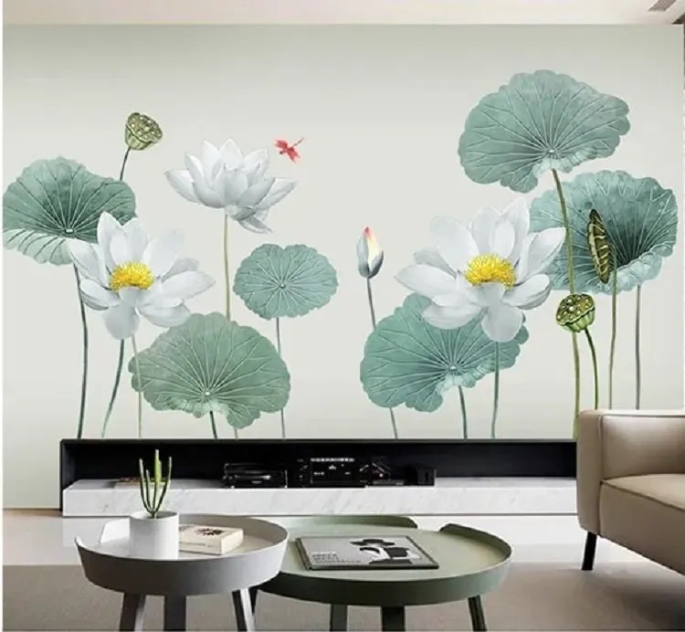 Mẫu in decal dán tường đẹp