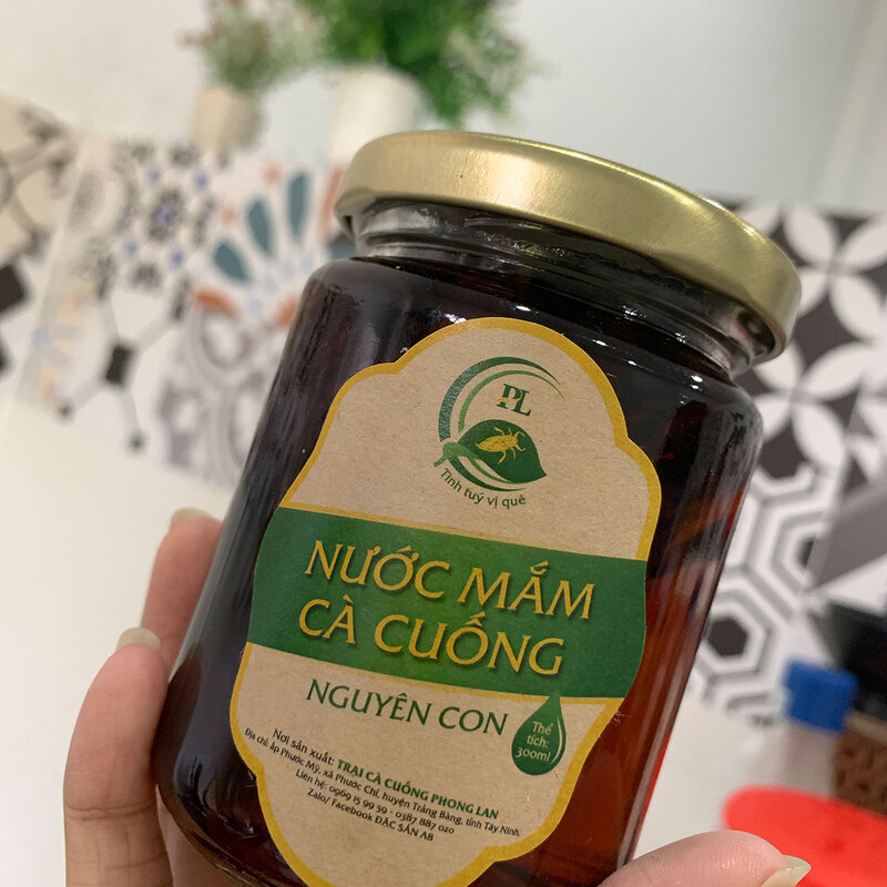 Mẫu tem nhãn nước mắm