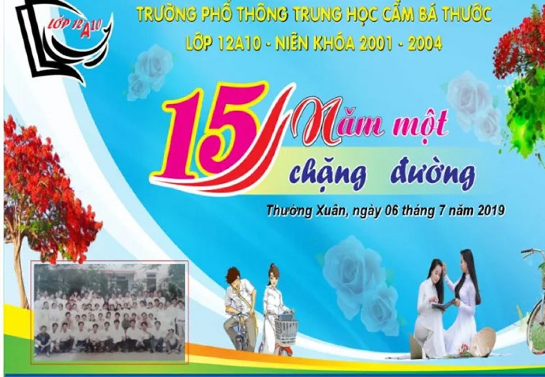 Mẫu phông bạt họp lớp