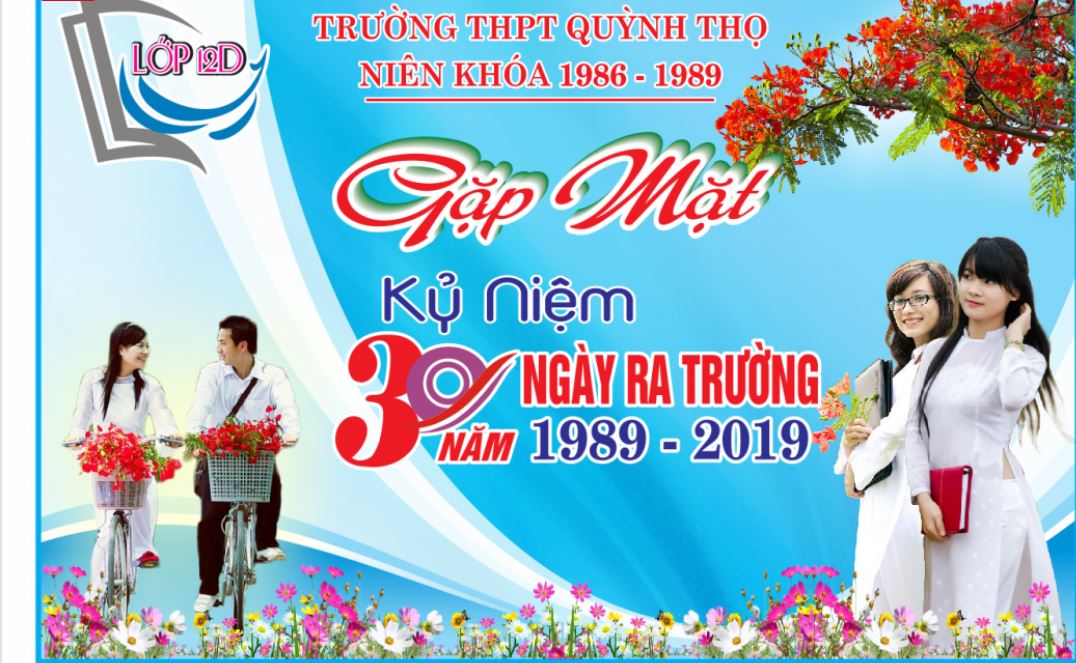 Kinh nghiệm tổ chức họp lớp thành công với in phông bạt