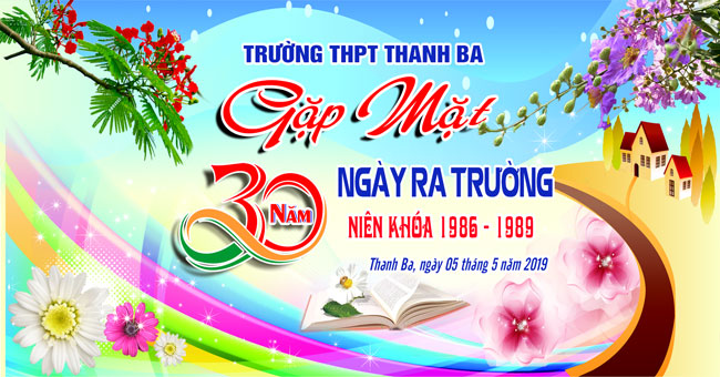 Mẫu phông bạt họp lớp đẹp ý nghĩa