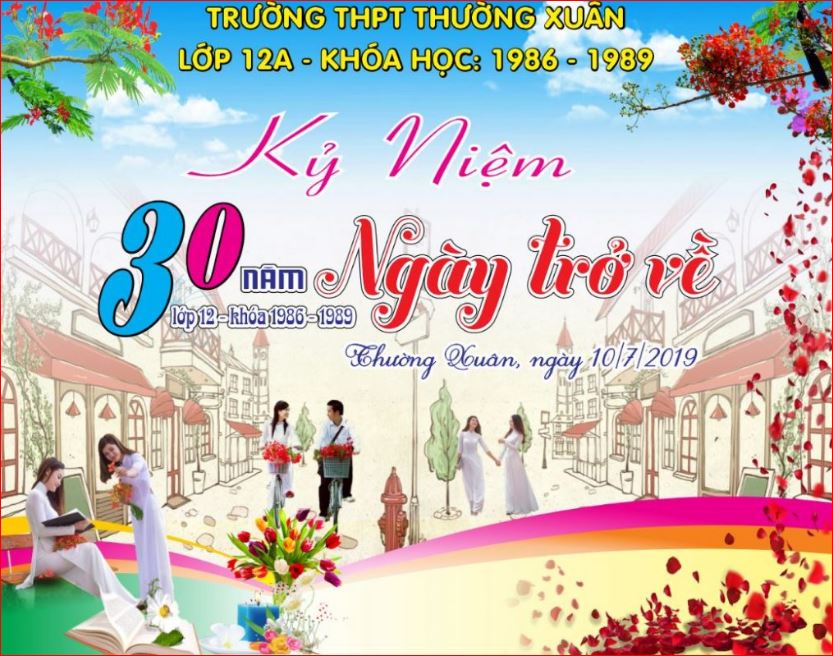 Quy trình in phông bạt họp lớp