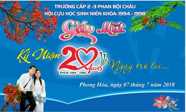 Mẫu phông bạt họp lớp