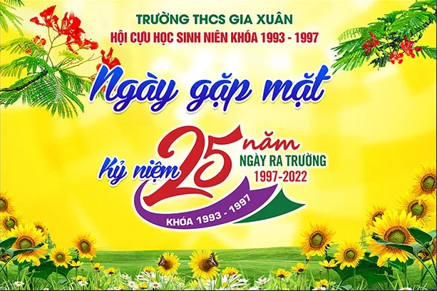 Mẫu phông bạt họp lớp