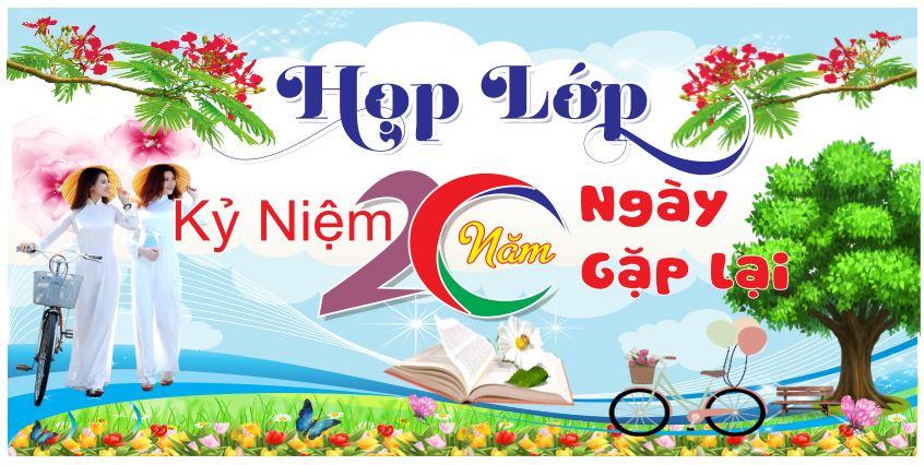 Mẫu phông bạt họp lớp