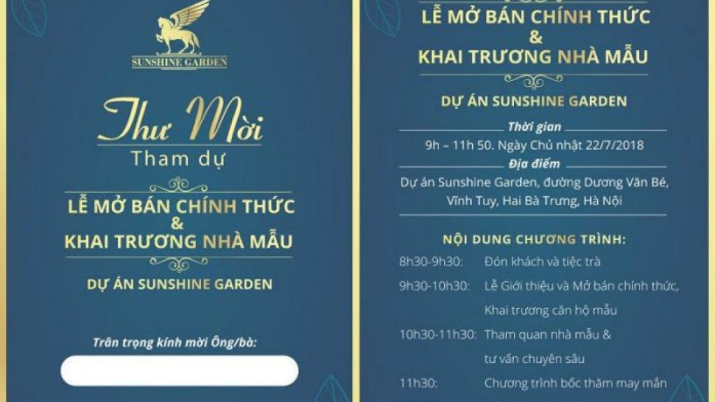 Các mẫu thiệp mời khai trương phổ biến