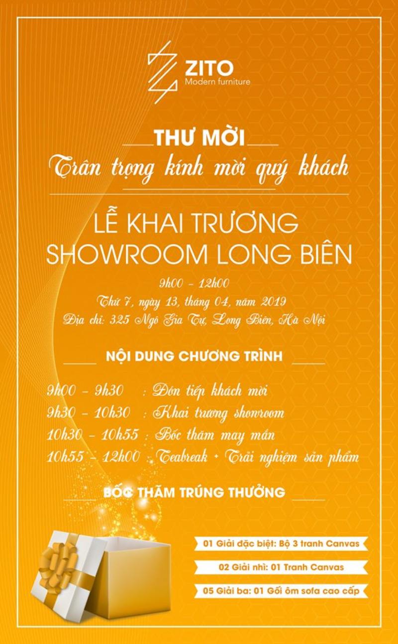 Các mẫu thiệp mời khai trương phổ biến