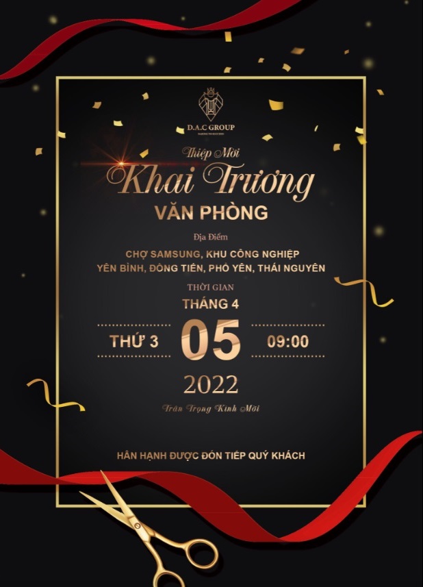 Như vậy, việc thiết kế thiệp mời khai trương độc đáo đòi hỏi sự sáng tạo và tinh tế trong mỗi chi tiết, từ màu sắc, hình ảnh và biểu tượng, cho đến lựa chọn phông chữ và bố cục. Việc tạo ra một thiệp mời độc đáo và thu hút sẽ góp phần tạo ra sự ấn tượng mạnh mẽ và đặc biệt đối với người nhận.