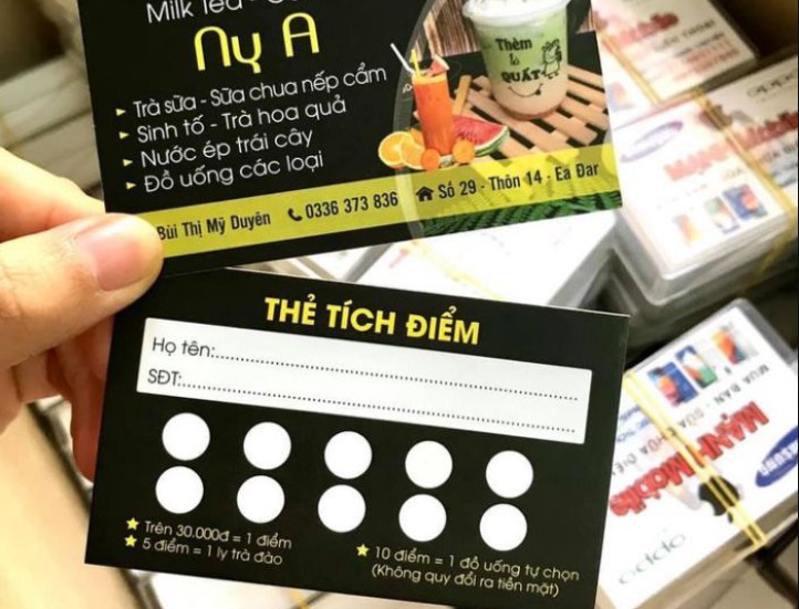 Lợi ích của in phiếu tích điểm cho doanh nghiệp