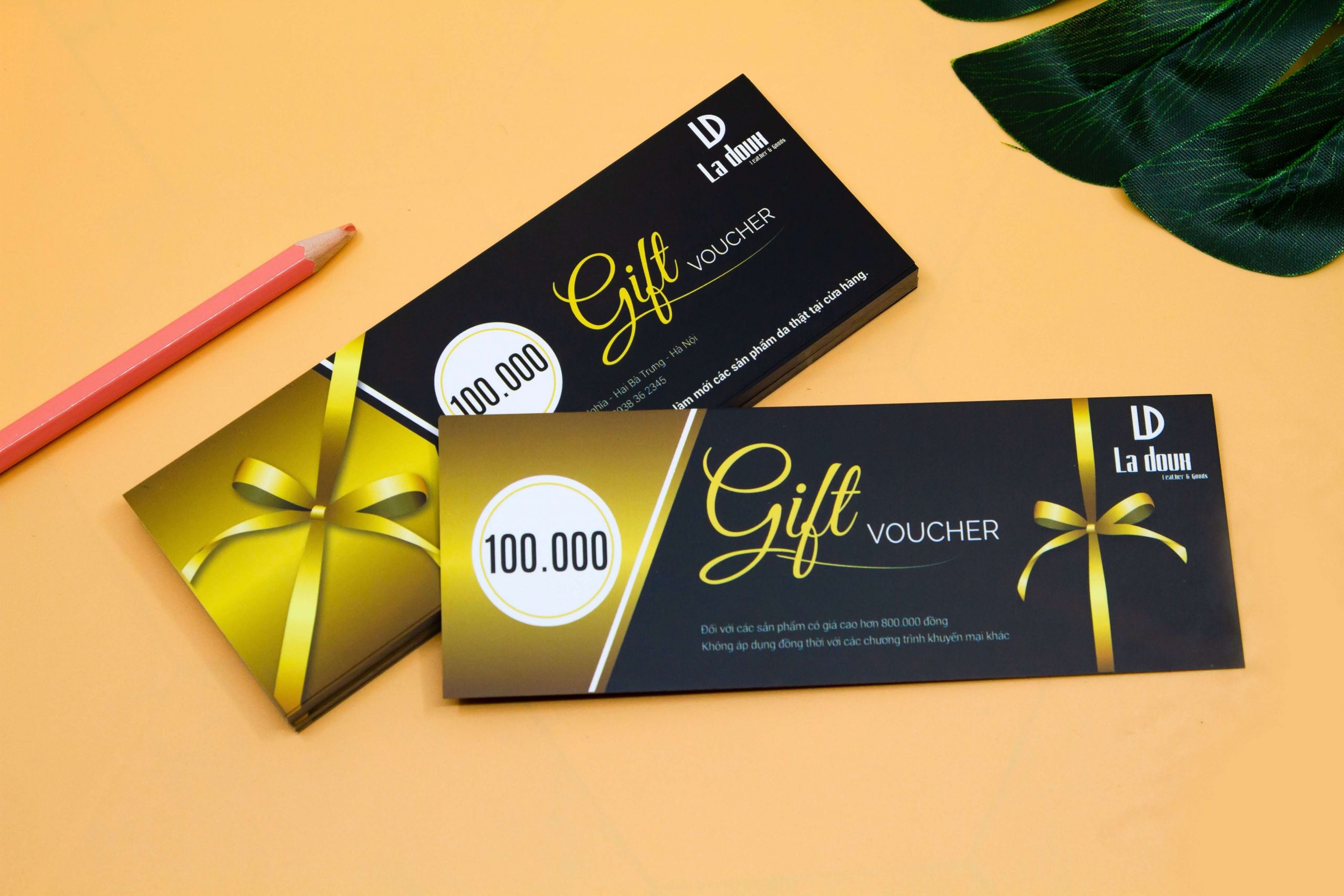 Mẫu thiết kế voucher spa đẹp và sang trọng