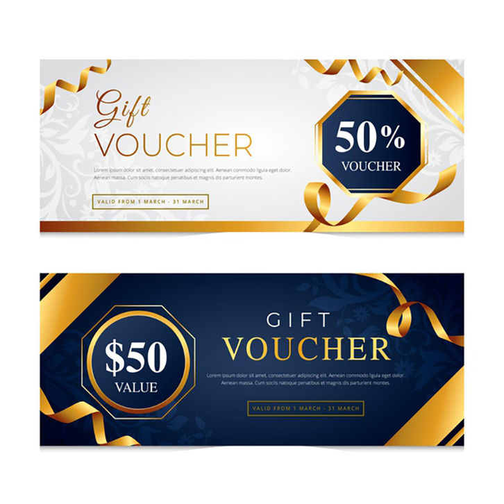 Mẫu thiết kế voucher spa đẹp và sang trọng