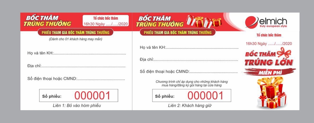 Lựa chọn công ty in phiếu bốc thăm