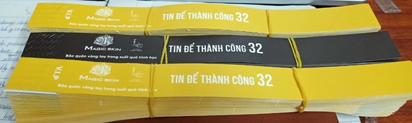 Với những ưu điểm trên, vòng đeo tay giấy dùng một lần là lựa chọn lý tưởng cho các tổ chức cần kiểm soát ra vào, nhận diện khách hàng hoặc phân loại nhóm người tham gia một cách hiệu quả, tiết kiệm và thân thiện với môi trường.