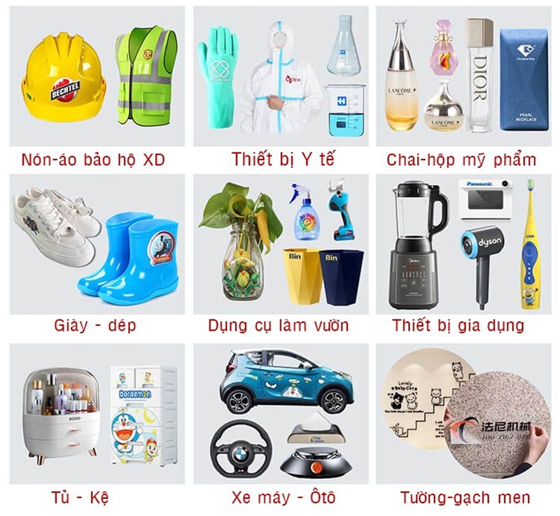 Nhãn Decal UV - DTF Chống Nước, Giải Pháp Hoàn Hảo Cho Mọi Bề Mặt