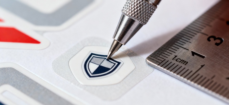 Máy cắt bế decal chi tiết nhỏ chính xác tuyệt đối.