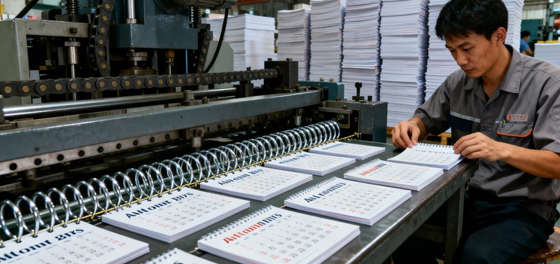 Xưởng gia công in lịch tết giá rẻ số lượng lớn tại TPHCM.