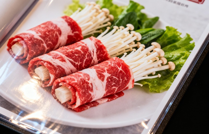 Chất lượng in hình ảnh món ăn sắc nét trên menu nhựa.