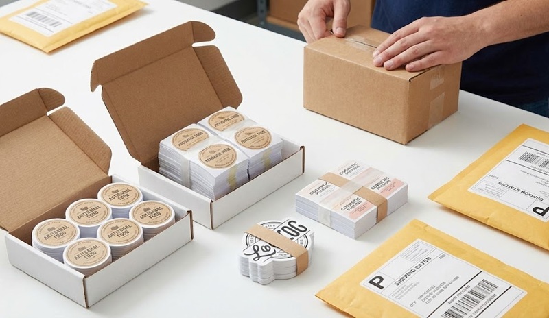 Đóng gói tem nhãn số lượng ít