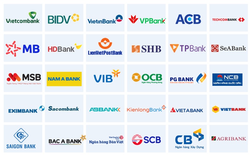 Tổng hợp logo các ngân hàng Việt Nam file vector chuẩn in ấn.