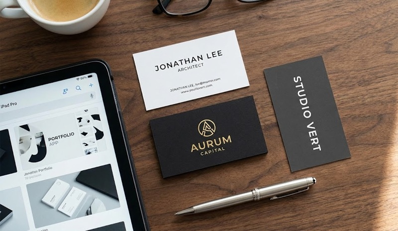 Các mẫu thiết kế danh thiếp đẹp phong cách tối giản và hiện đại.
