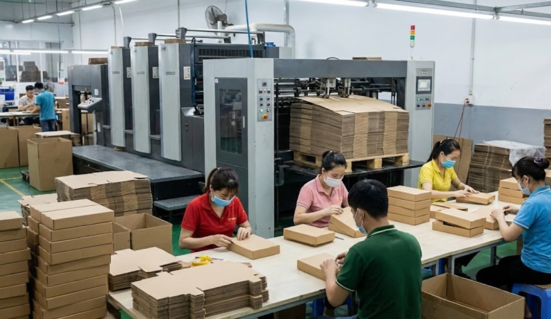 Xưởng sản xuất và gia công hộp giấy mỹ phẩm theo yêu cầu tại TPHCM.