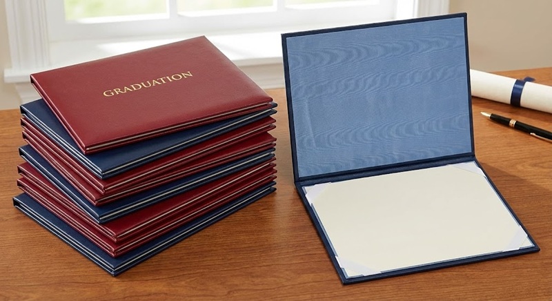 Xưởng sản xuất bìa đựng bằng tốt nghiệp, vỏ đựng chứng chỉ.