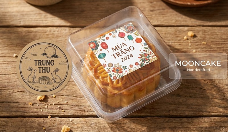 Các loại giấy in tem bánh trung thu phổ biến.