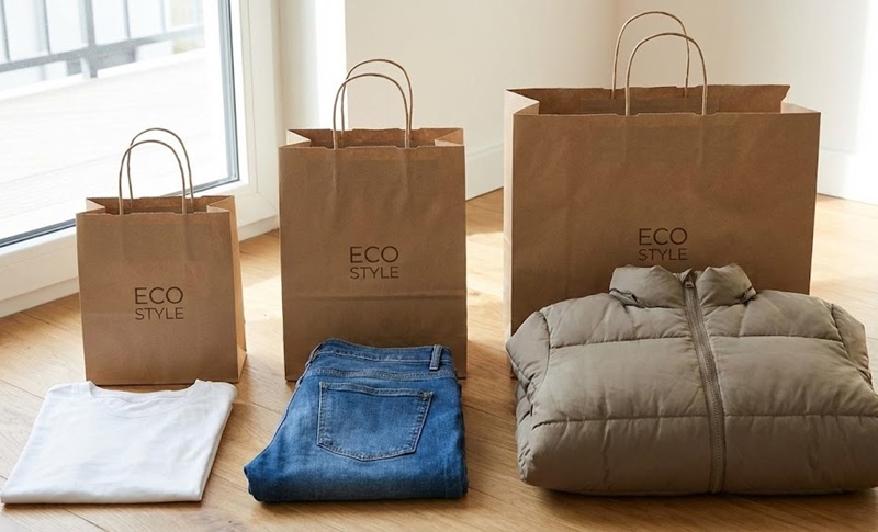 Các kích thước túi giấy phổ biến cho shop quần áo.