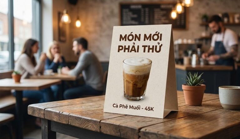 Thiết Kế Menu Giá Rẻ TPHCM: Đẹp - Chuẩn Sale - Chỉnh Sửa Tới Khi Ưng Ý