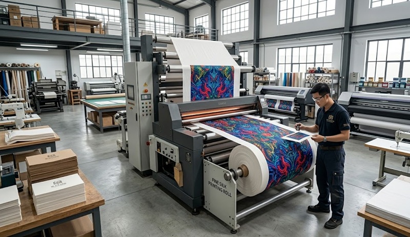 Quy trình gia công danh thiếp giấy mỹ thuật thủ công tại xưởng In Sài Gòn Giá Rẻ.