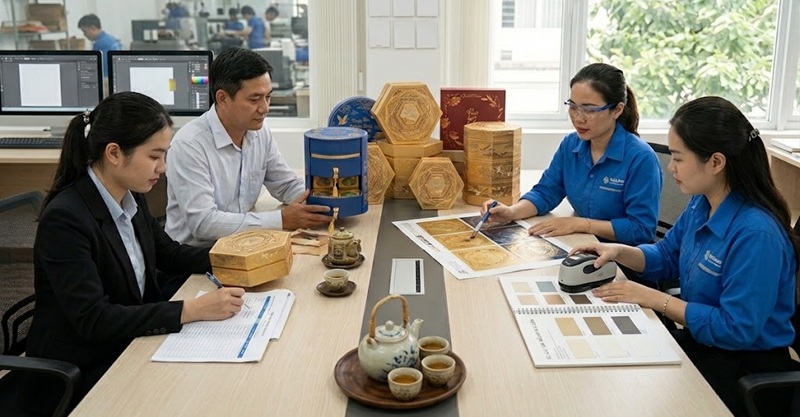 Doanh nghiệp lên kế hoạch đặt in vỏ hộp bánh trung thu từ sớm để nhận giá gốc